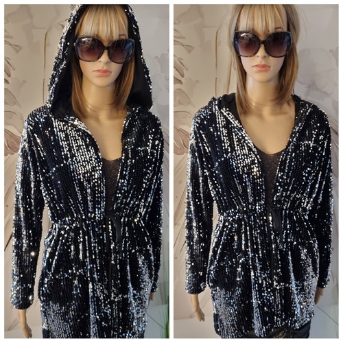 Funkelnde pailletten jacke - funkelnde,