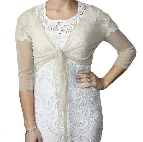 Bolero abend brautjacke 4 - bolero, 3/4