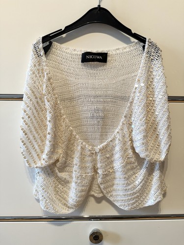 Nicowa pailletten jacke - pailletten,