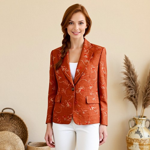 Vintage boho blazer - vintage,