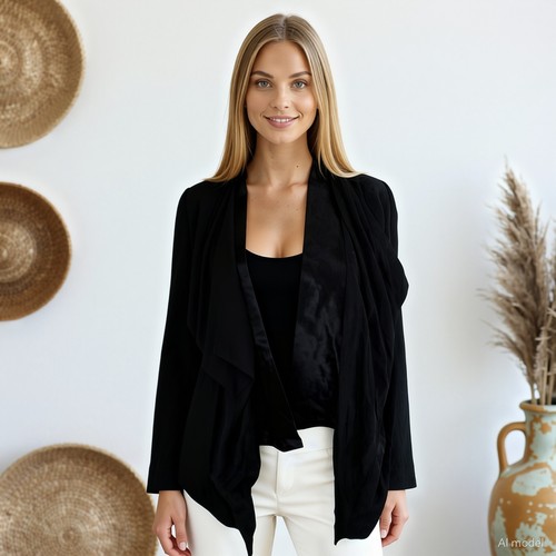 Lagenlook blazer schwarz - lagenlook,