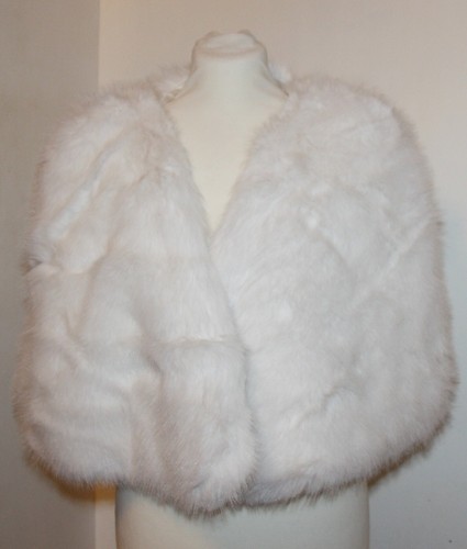 Damen brautstola poncho - brautstola, kurze