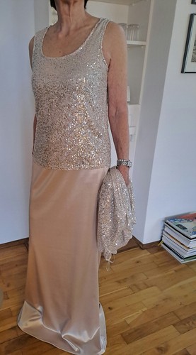 Marina abendkleid rose - abendkleid,